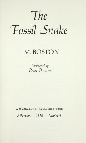 Book cover for The Fossil Snake