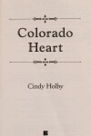 Book cover for Colorado Heart