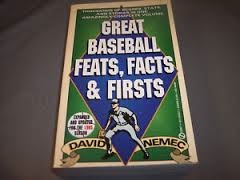 Book cover for Great Baseball Feats, Facts & Firsts Expanded & Updated for the 1995 Season