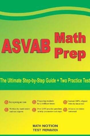 Cover of ASVAB Math Prep
