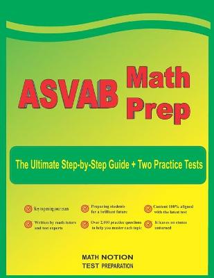 Book cover for ASVAB Math Prep