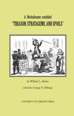 Book cover for A Melodrame Entitled "Treason, Strategems and Spoils"