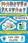 Book cover for Simple Cut and Paste Activities (Cut and paste Monster Factory - Volume 3)