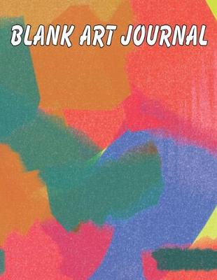 Book cover for Blank Art Journal