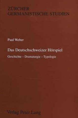 Cover of Das Deutschschweizer Hoerspiel