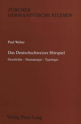 Book cover for Das Deutschschweizer Hoerspiel