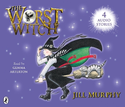 Book cover for The Worst Witch; The Worst Strikes Again; A Bad Spell for the Worst Witch and The Worst Witch All at Sea
