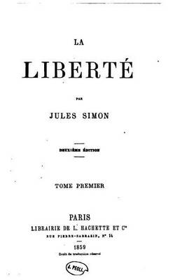 Book cover for La liberte