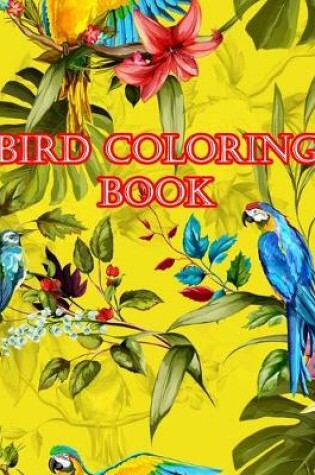 Cover of Bird coloring book