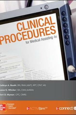 Cover of Medical Assisting: Clinical Procedures with Student CD