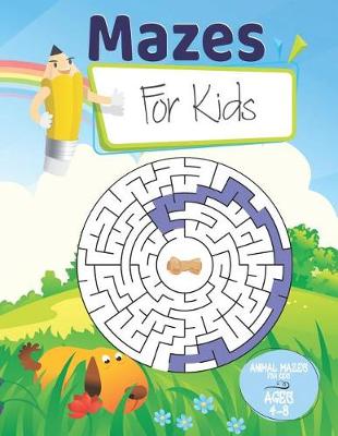 Book cover for Mazes for Kids