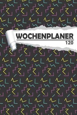 Book cover for Wochenplaner Memphis Neon