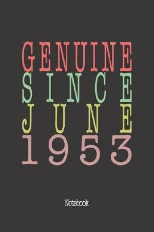 Cover of Genuine Since June 1953