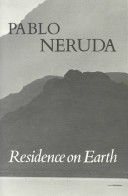 Book cover for Residence on Earth (Residencia En La Tierra)