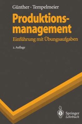 Cover of Produktionsmanagement