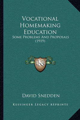 Book cover for Vocational Homemaking Education Vocational Homemaking Education