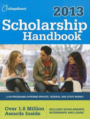 Book cover for Scholarship Handbook 2013