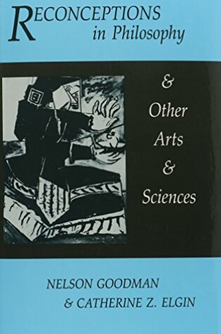 Cover of Reconceptions in Philosophy and Other Arts and Sciences