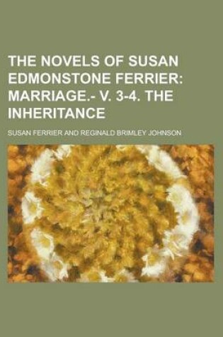 Cover of The Novels of Susan Edmonstone Ferrier