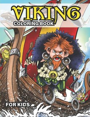 Book cover for Viking Coloring Book for Kids