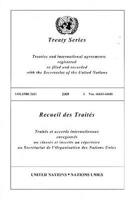 Cover of Treaty Series 2621