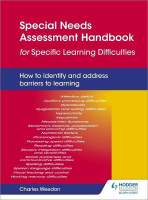 Book cover for Special Needs Assessment Handbook for Specific Learning Difficulties