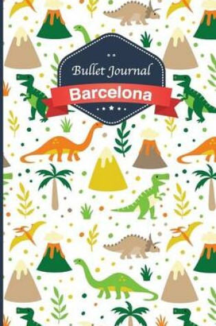 Cover of Bullet Journal. Dinosaurs