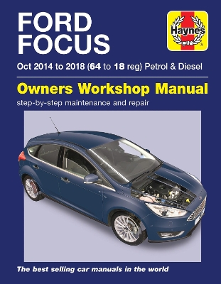 Book cover for Ford Focus petrol & diesel (Oct '14-'18) 64 to 18