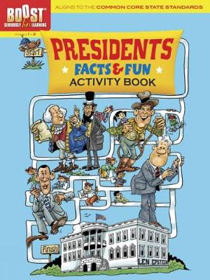 Book cover for BOOST Presidents Facts and Fun