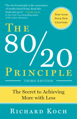 Book cover for The 80/20 Principle, Expanded and Updated