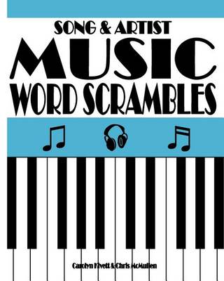 Book cover for Song & Artist Music Word Scrambles