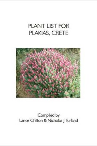 Cover of Plant List for Plakias, Crete