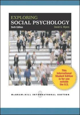 Book cover for EXPLORING SOCIAL PSYCHOLOGY