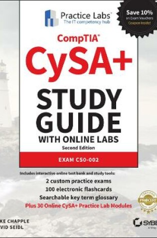 Cover of CompTIA CySA+ Study Guide with Online Labs