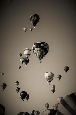 Book cover for Hot Air Balloons in Black and White Journal