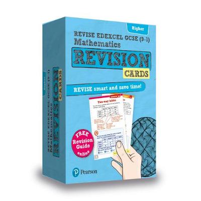 Cover of REVISE Edexcel GCSE (9-1) Mathematics Higher Revision Cards