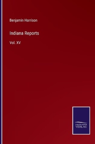 Cover of Indiana Reports