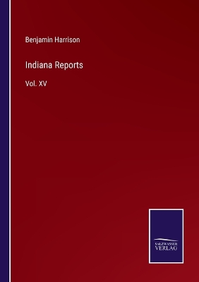 Book cover for Indiana Reports