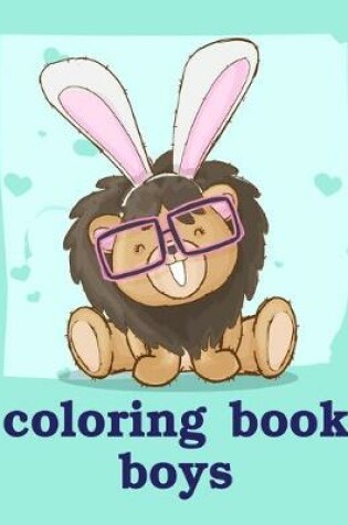 Cover of Coloring Book Boys