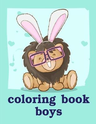 Book cover for Coloring Book Boys