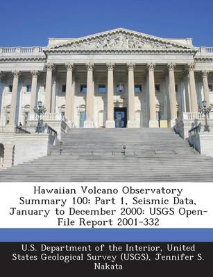 Book cover for Hawaiian Volcano Observatory Summary 100