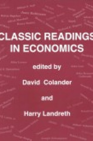 Cover of Classic Readings in Economics