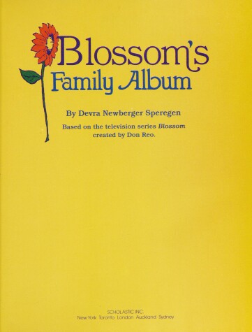 Book cover for Blossom's Family Album