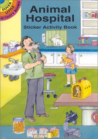 Book cover for Animal Hospital Sticker Activity