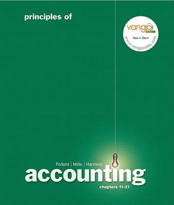 Book cover for Principles of Accounting, Managerial Chap. 11-21