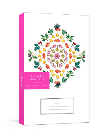 Book cover for Flower Mandala Week-at-a-Glance Diary