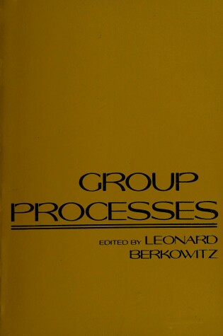 Cover of Group Processes