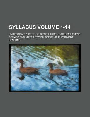 Book cover for Syllabus Volume 1-14