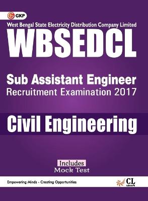 Book cover for WBSEDCLWest Bengal State Electricity Distribution Company Limited Civil Engineering (Sub Assistant Engineer)