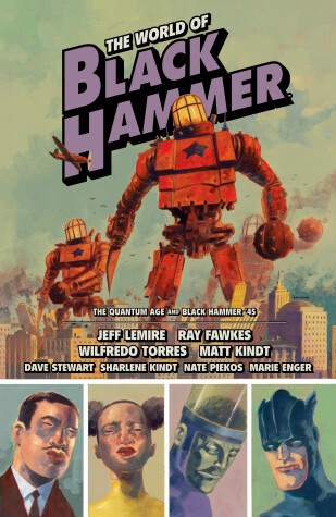 Book cover for The World of Black Hammer Omnibus Volume 2